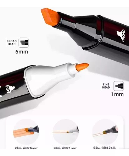 Miniatura 4 de Set De Marcadores Doble Punta 60 Piezas